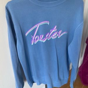 THE MORNING TOAST crew neck retro toaster sweatshirt